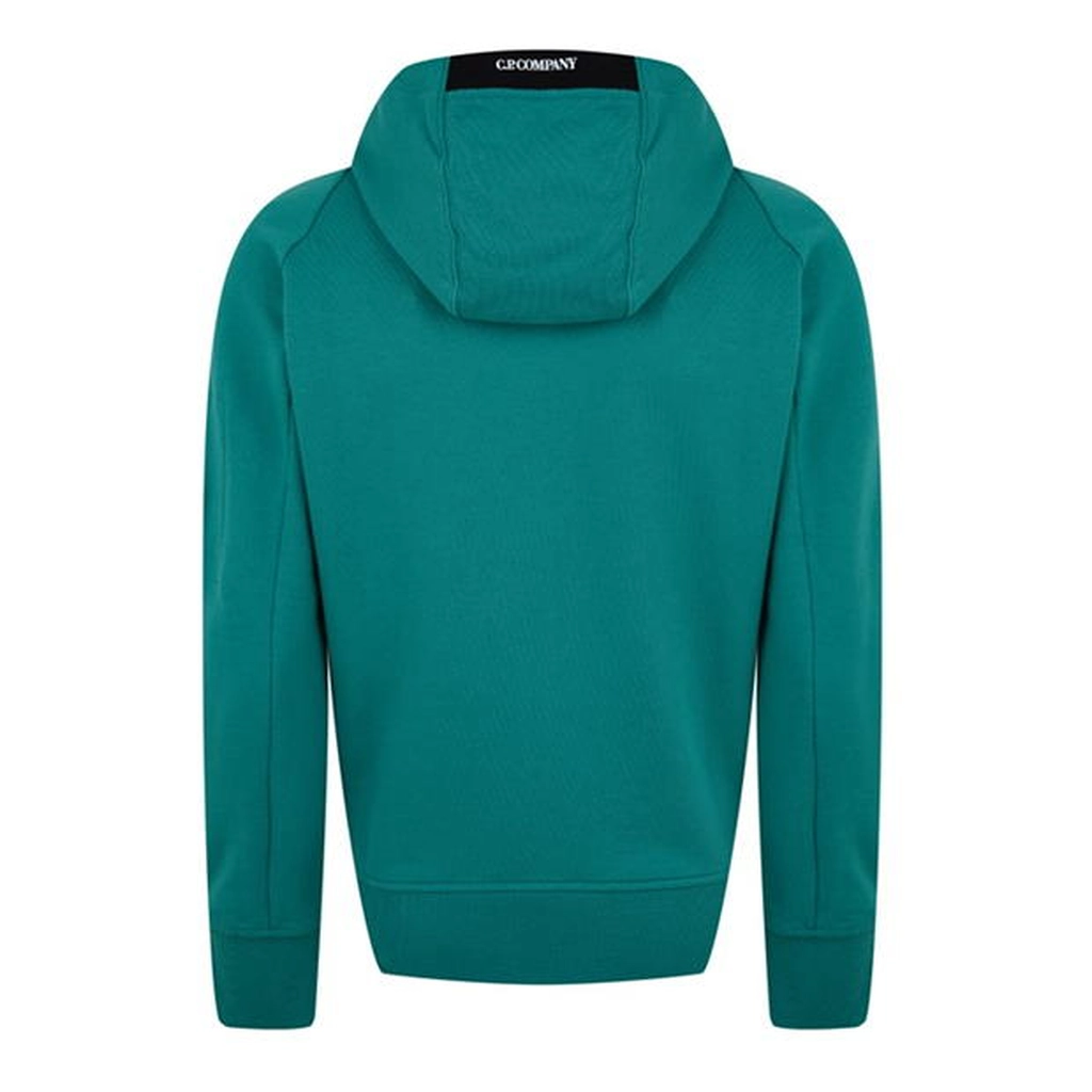 CP Company Goggle Lens Hoodie - Blue